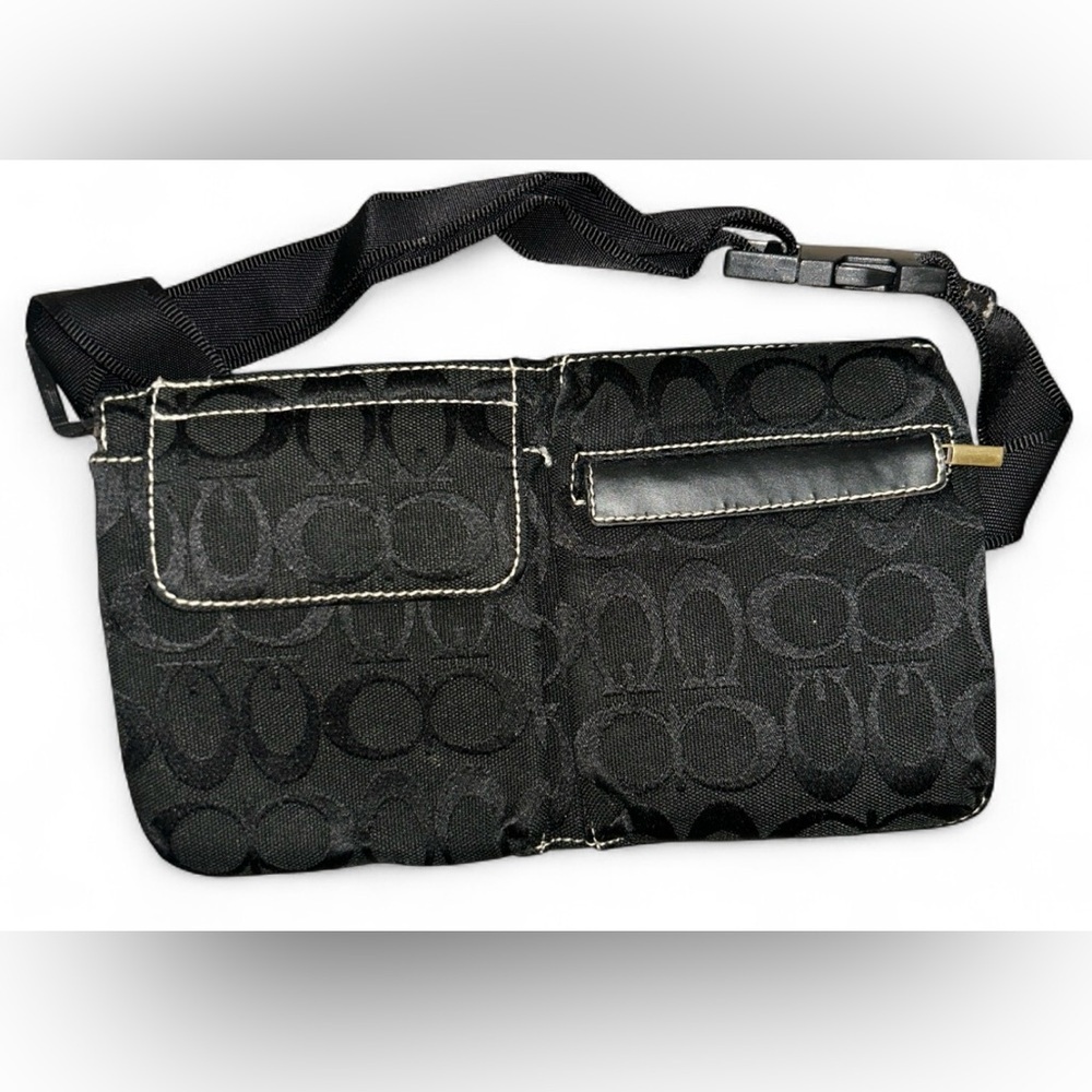 Black Canvas Women’s Crossbody Bag
